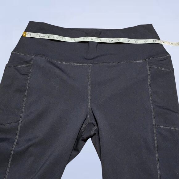 Spyder 7/8 Black Leggings - Size Extra Large - Picture 3 of 8